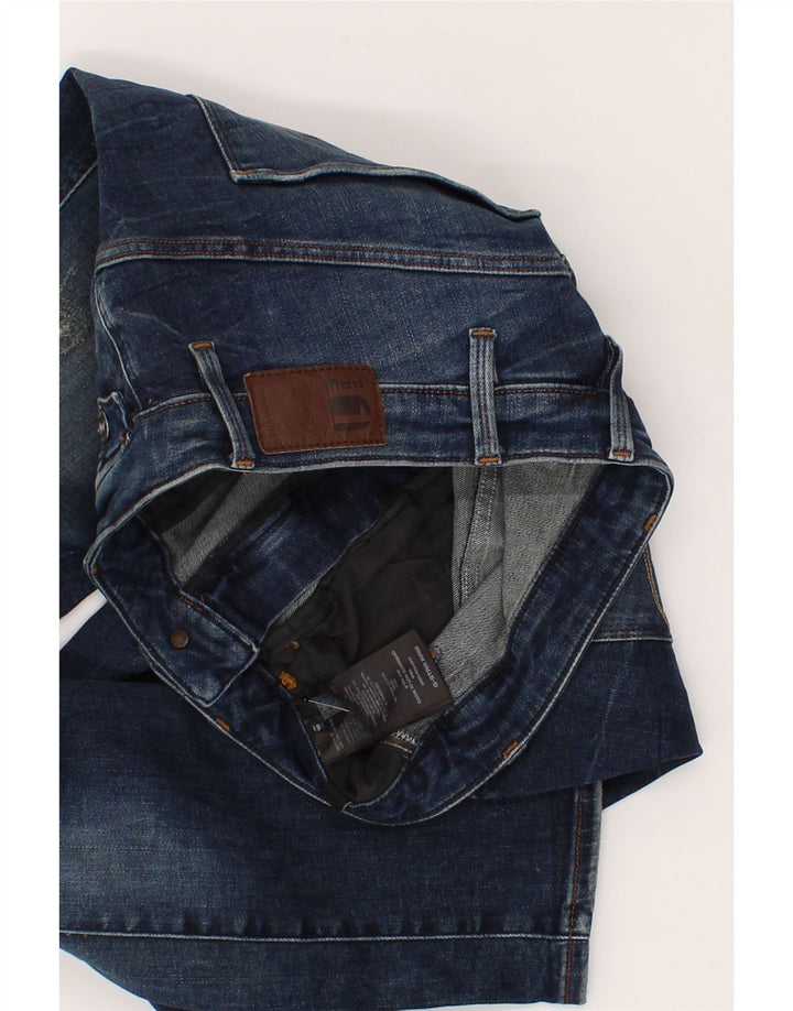 G-STAR Womens Distressed Skinny Jeans W25 L28 Blue Vintage G-Star and Second-Hand G-Star from Messina Hembry 