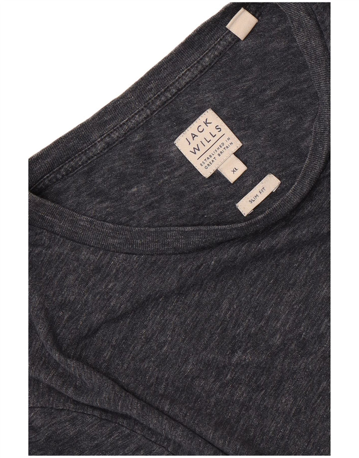 Tricou Jack Wills pentru bărbați Slim Fit Top XL Gri