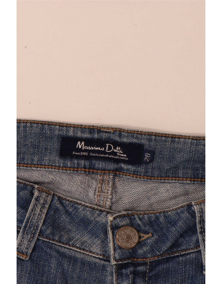 Blugi slim pentru femei Massimo Dutti W28 L30 albastru