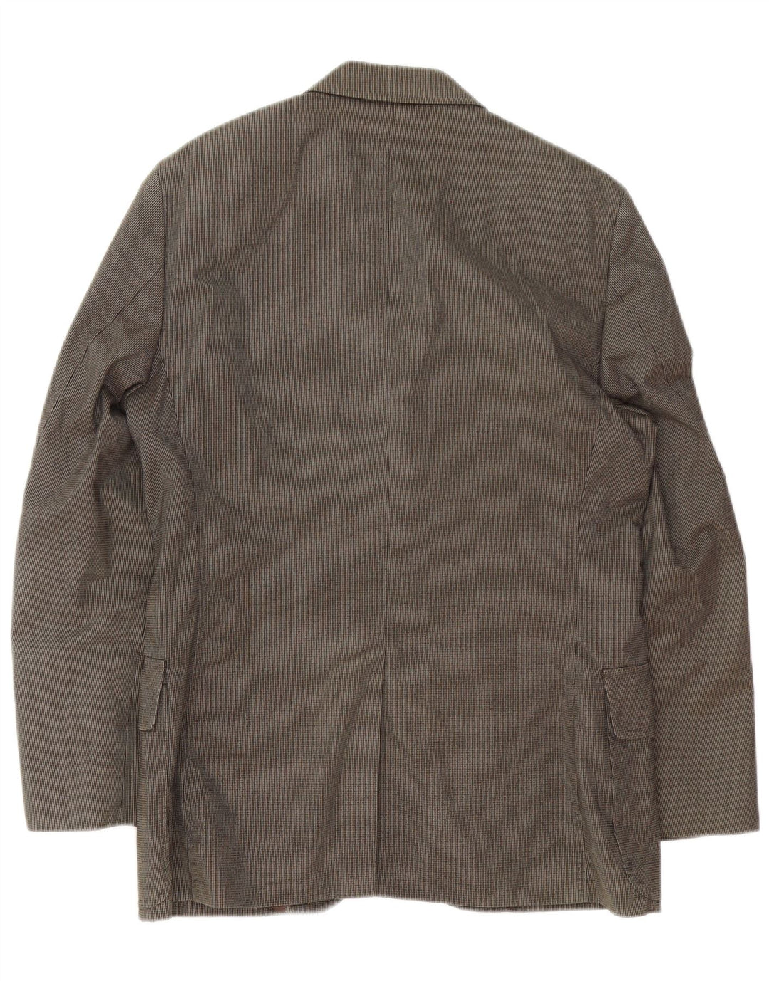 Massimo Dutti Jachetă pentru bărbați cu 3 nasturi, EU 48, bumbac maro mediu