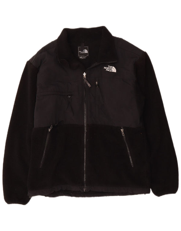 The North Face Mens Fleece Jacket UK 38 Medium Black Poliester