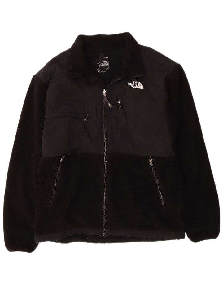 The North Face Mens Fleece Jacket UK 38 Medium Black Poliester