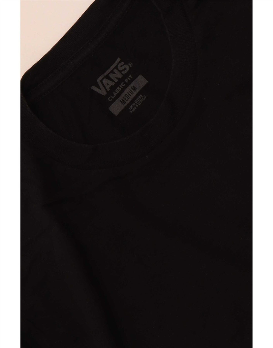 Tricou Vans Classic Fit Top Bumbac Negru Mediu
