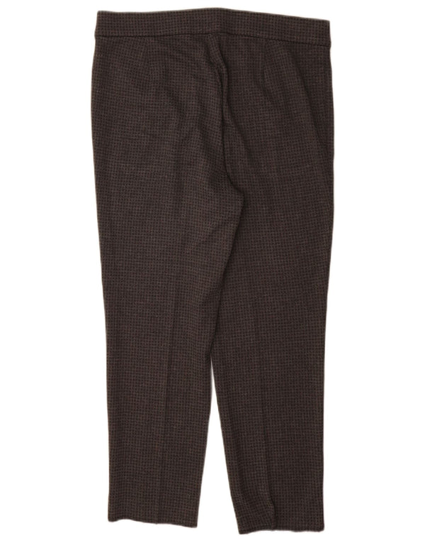 Pantaloni tăiați pentru femei Marks & Spencer UK 14 Large W32 L26 Gri