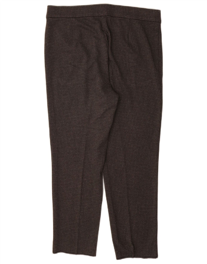 Pantaloni tăiați pentru femei Marks & Spencer UK 14 Large W32 L26 Gri