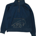 NIKE Womens Oversized Graphic Sweatshirt Jumper UK 18 XL Navy Blue Vintage Nike and Second-Hand Nike from Messina Hembry 