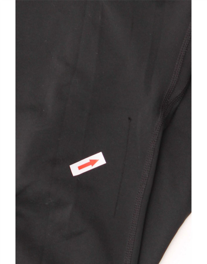 Leggings grafic Nike pentru femei UK 10, poliester negru mic