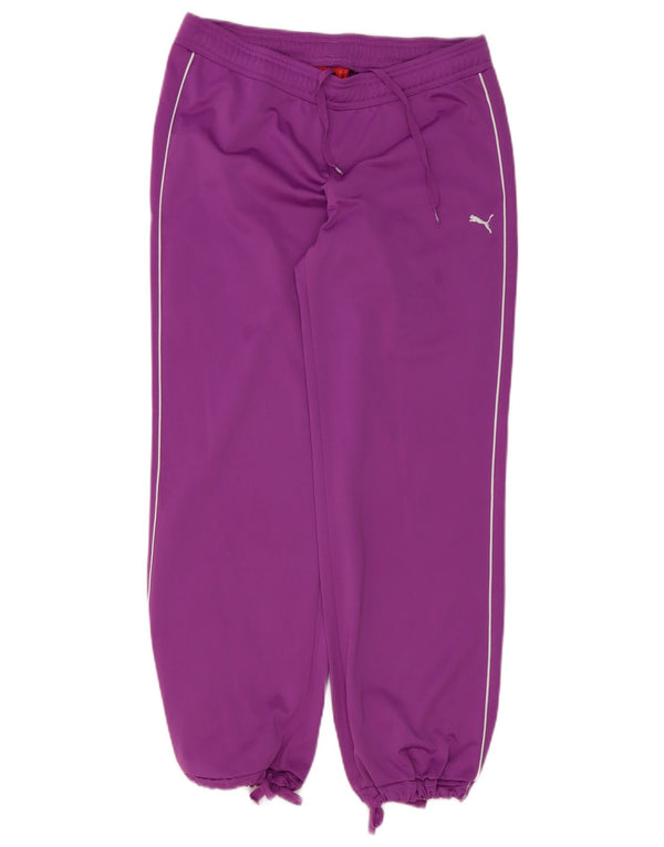 Pantaloni de trening Puma pentru femei Joggeri UK 12 Violet mediu
