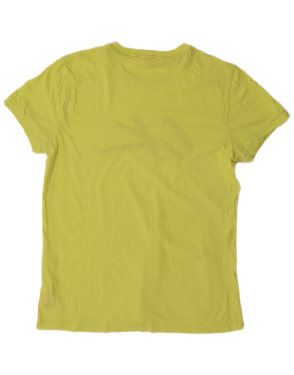 Tricou grafic Calvin Klein pentru bărbați Top mare din bumbac verde