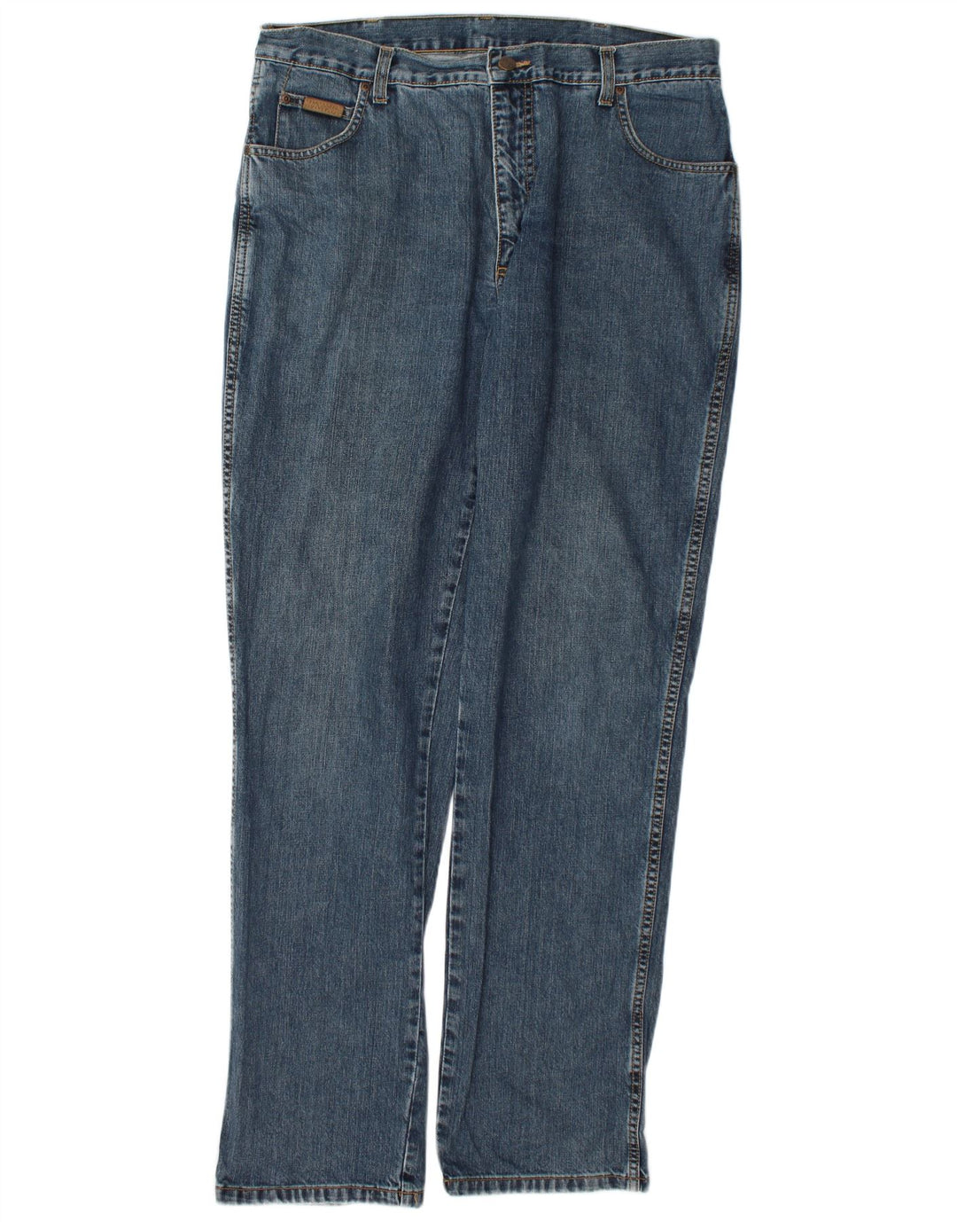 Blugi drepte pentru bărbați Wrangler Texas W38 L36 Bumbac albastru