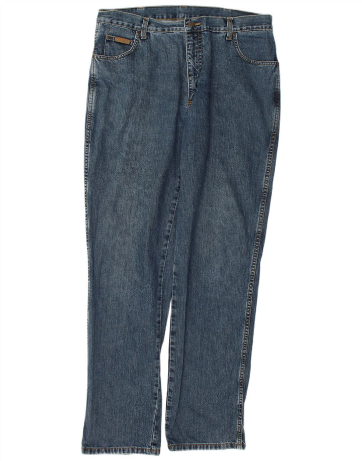 Blugi drepte pentru bărbați Wrangler Texas W38 L36 Bumbac albastru