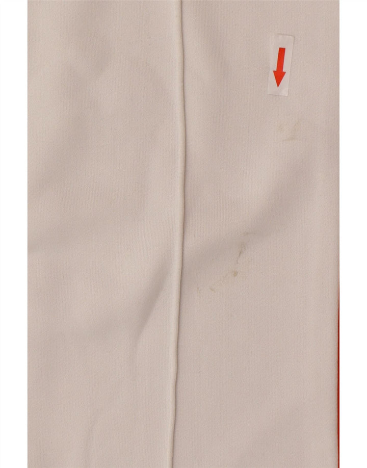 Pantaloni de trening Adidas pentru femei UK 10 Small White Poliester