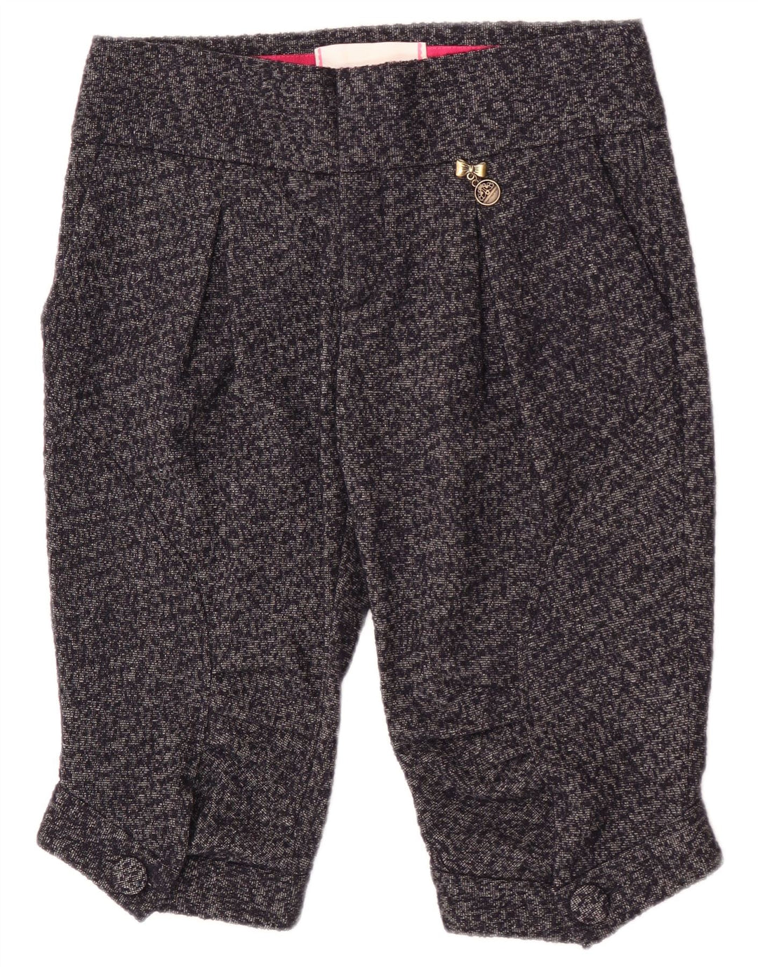 Pantaloni scurți chino pentru femei Fornarina W28 Medium Gri Lână