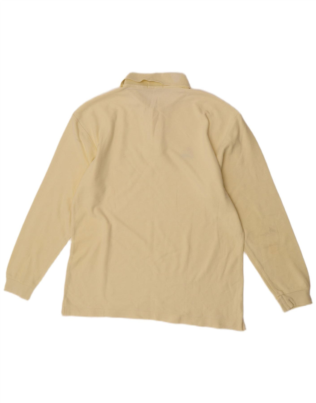 Tricou polo Fila Bărbați cu mânecă lungă IT 50 Bumbac galben mediu