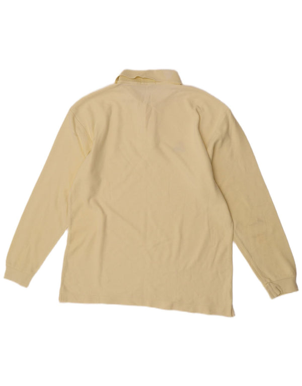 Tricou polo Fila Bărbați cu mânecă lungă IT 50 Bumbac galben mediu