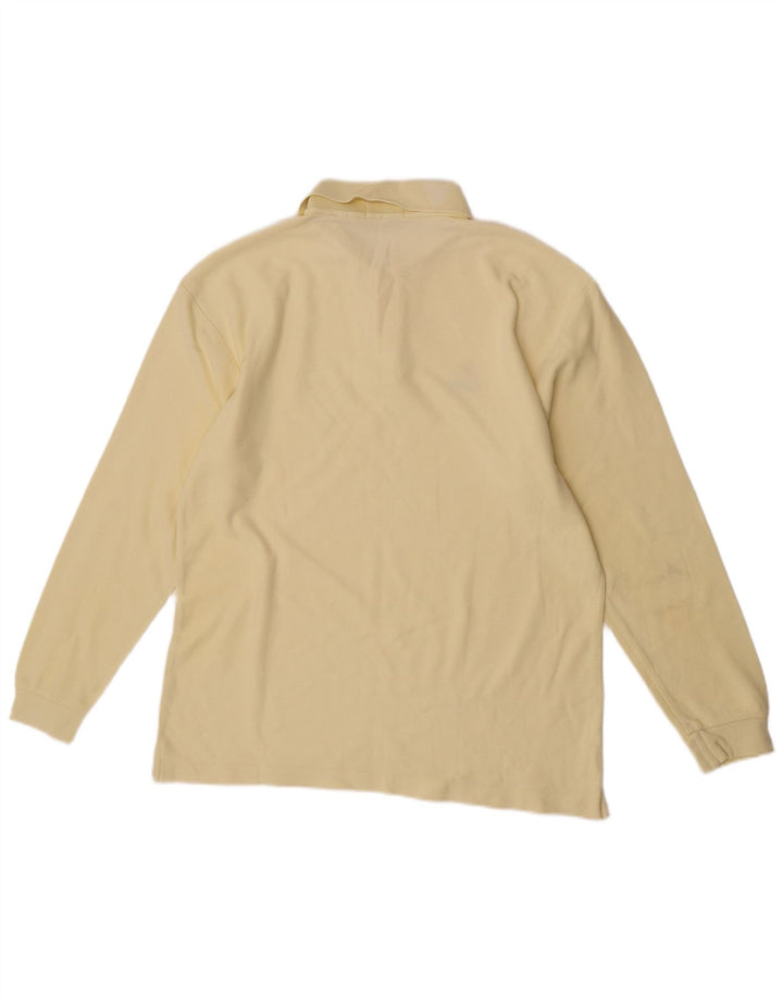 Tricou polo Fila Bărbați cu mânecă lungă IT 50 Bumbac galben mediu