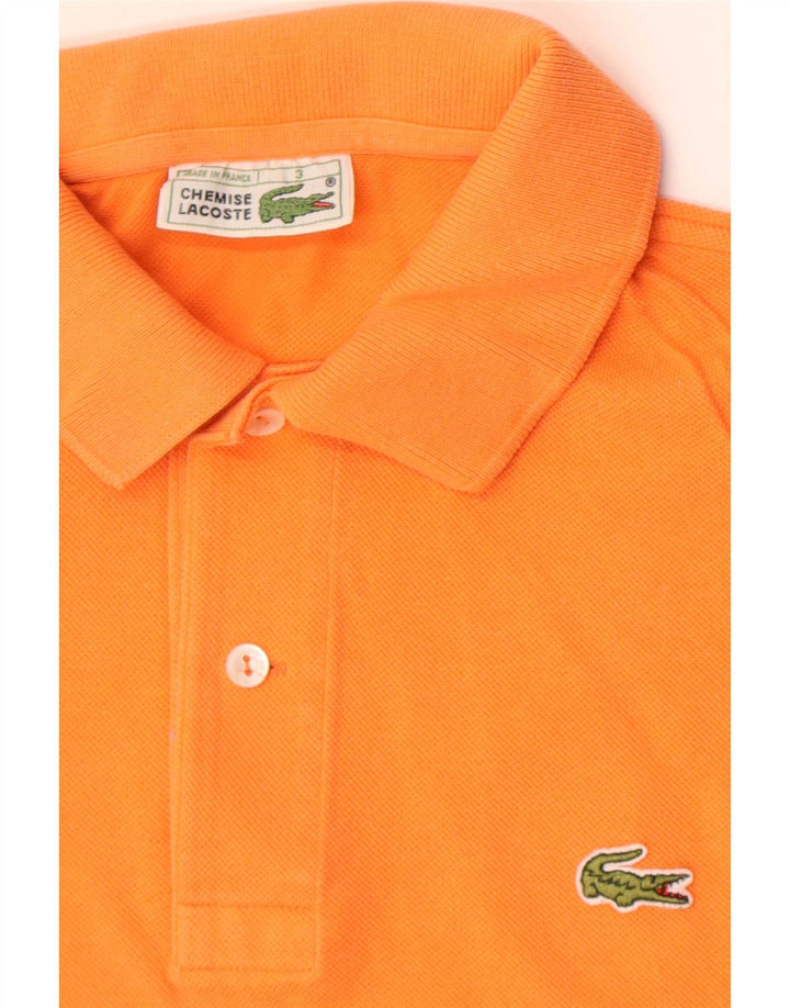 Tricou polo pentru bărbați Lacoste Mărimea 3 Mic Portocaliu
