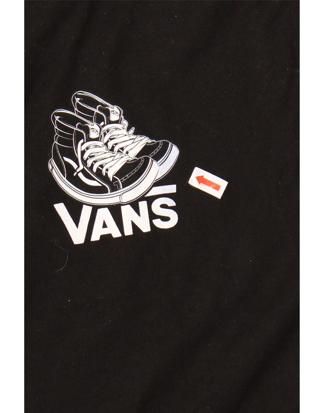 Tricou grafic VANS Classic Fit Top XL Bumbac negru