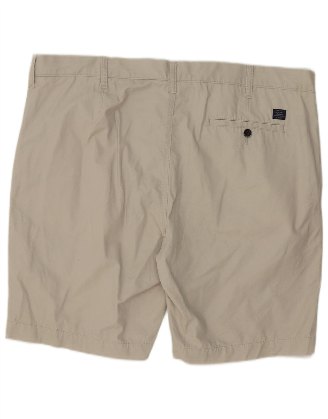 MARKS & SPENCER Pantaloni scurți chino pentru bărbați W42 2XL bumbac bej