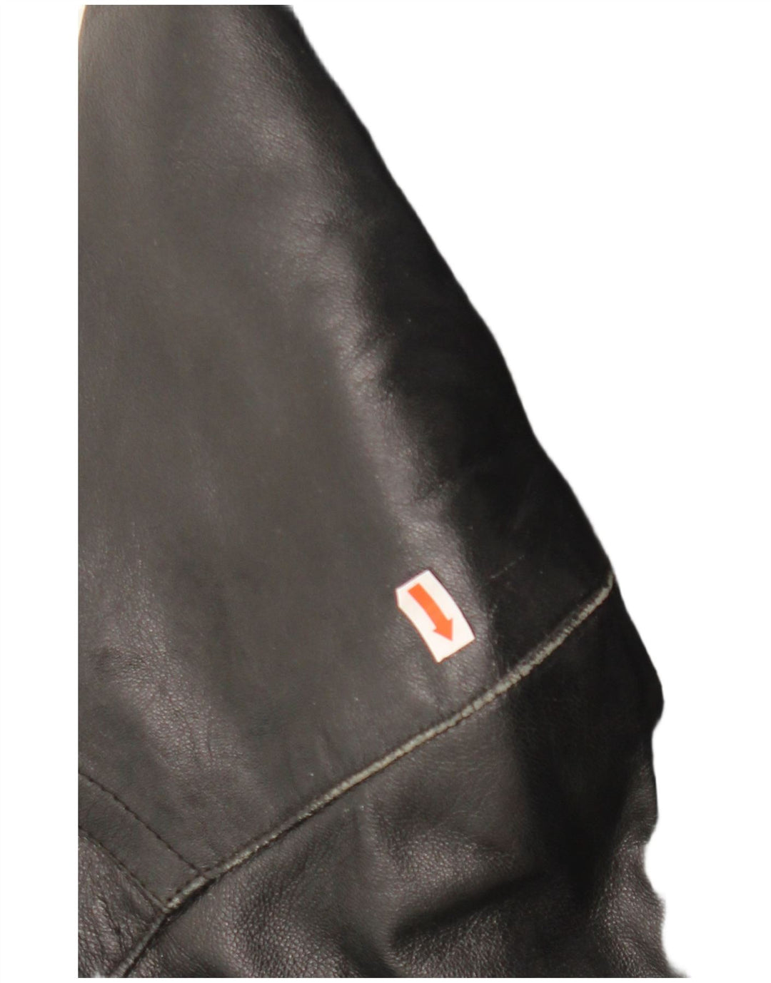 LAVORAZIONE ARTIGIANA Palton pentru femei UK 12 Medium Black Leather