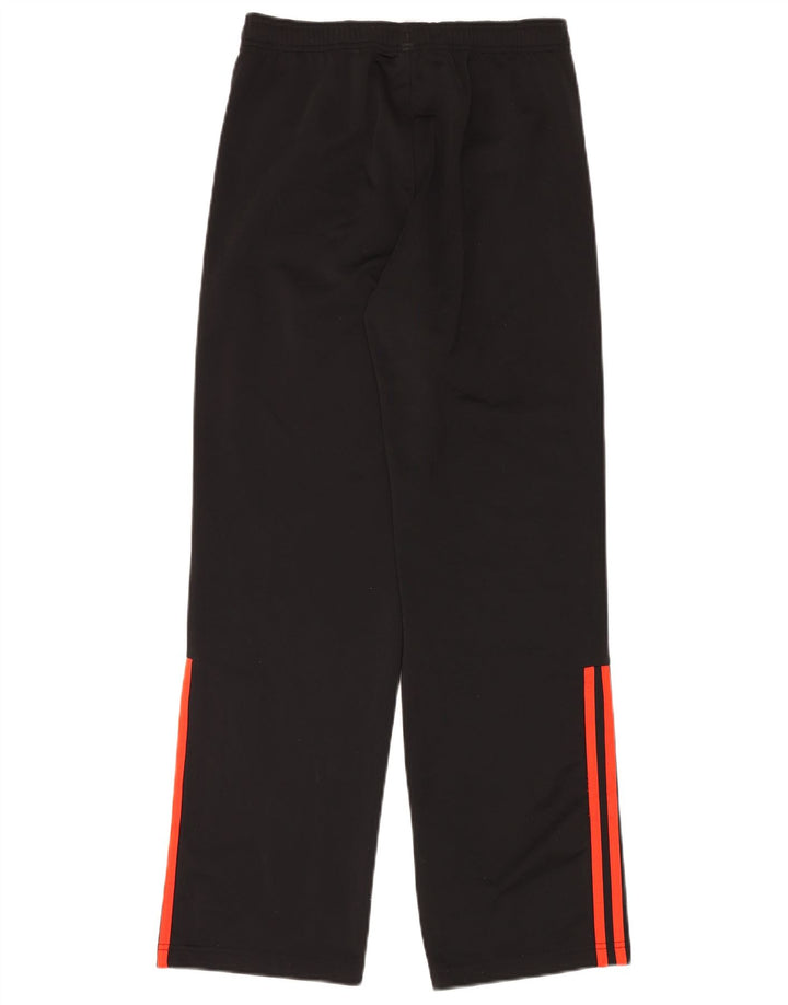 Pantaloni de trening Adidas baieti 13-14 ani poliester negru