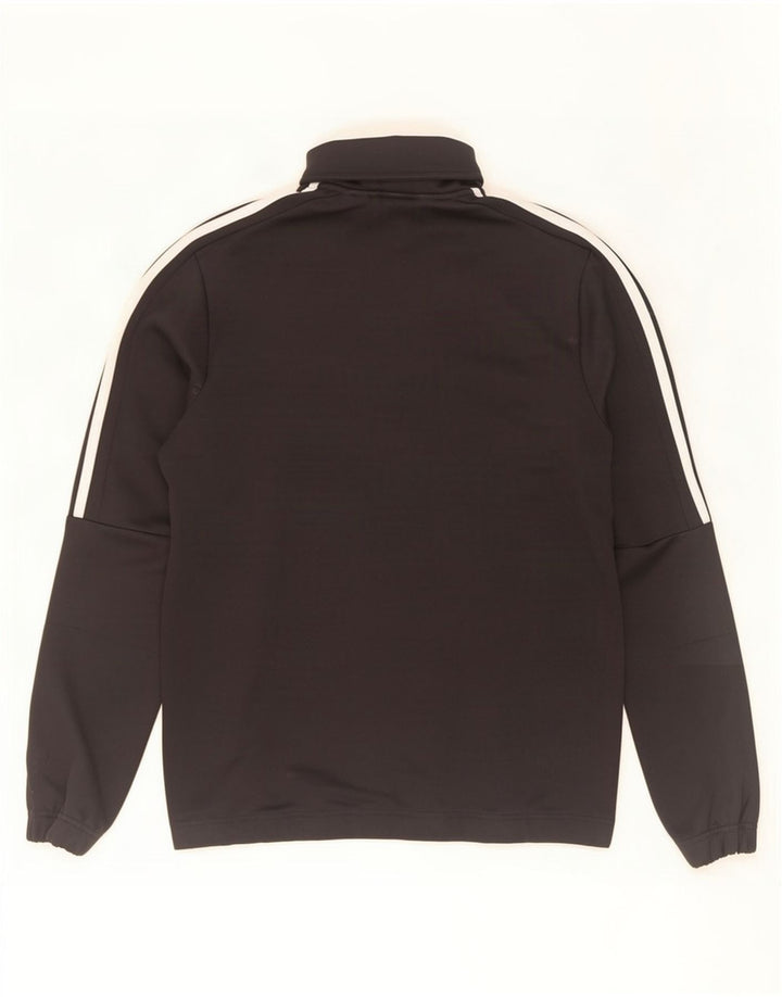 Jachetă de trening pentru bărbați Adidas UK 38/40 Poliester mediu negru