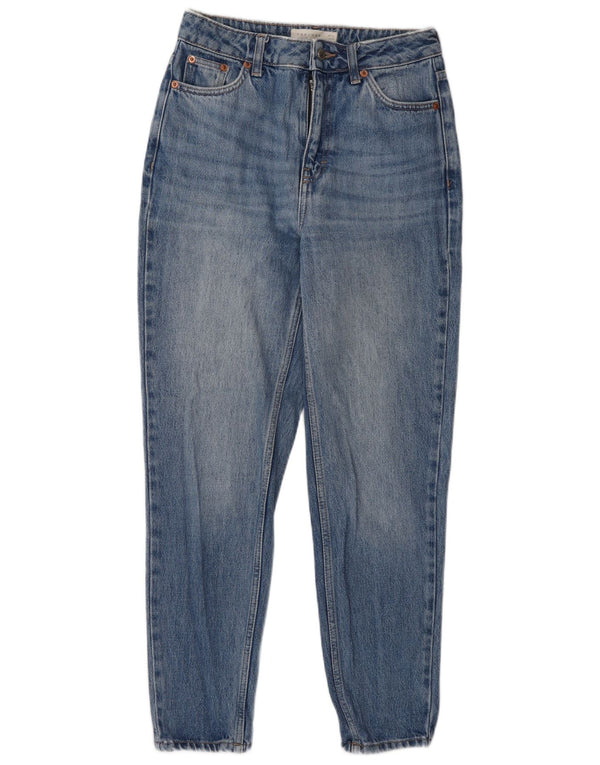Blugi slim pentru femei Levi's cu talie înaltă UK 8 Mici L27 L28 Bumbac albastru