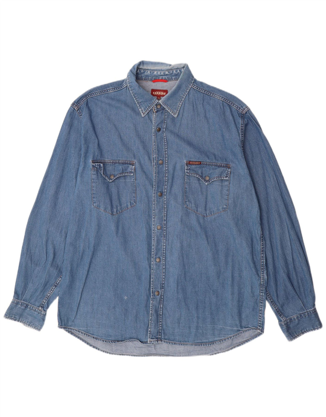 Cămașă de blugi pentru bărbați CARRERA XL Bumbac albastru