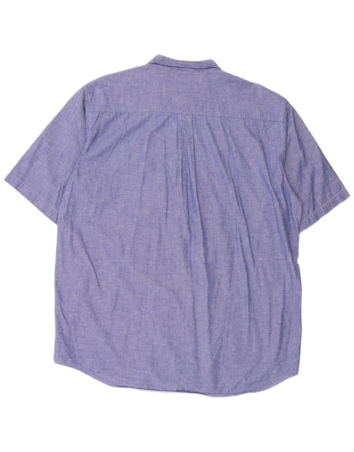 Cămașă cu mânecă scurtă pentru bărbați VINTAGE XL Albastru