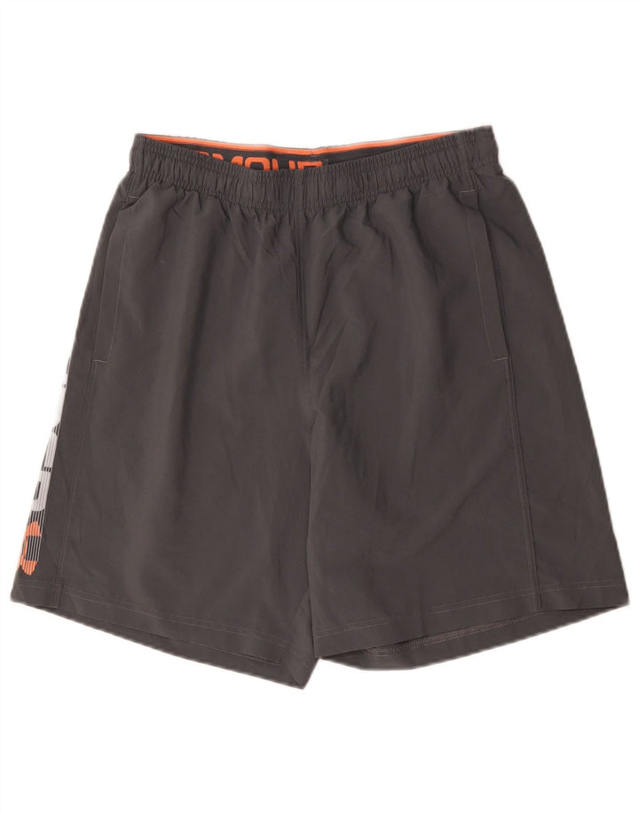 Pantaloni scurți sport Under Armour Heat Gear Graphic pentru bărbați, gri mediu
