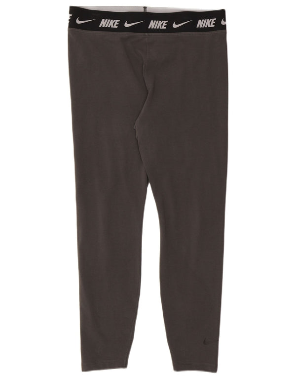 Leggings cu grafice Nike pentru femei, strâns, UK 18 XL, bumbac color bloc