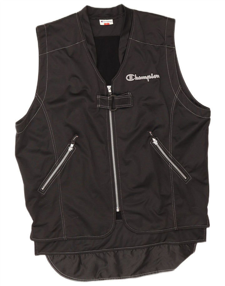 Gilet pentru bărbați Champion UK 40, mare, negru, poliester