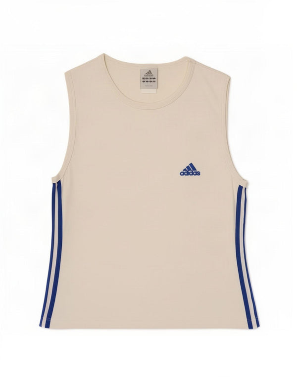 Vest Vest Top pentru bărbați Adidas UK 34/36 Small White