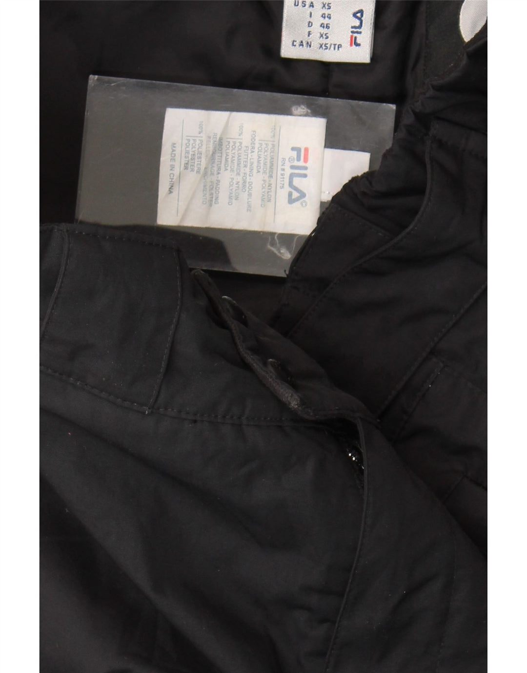 Pantaloni de schi Fila pentru bărbați XS Nylon negru