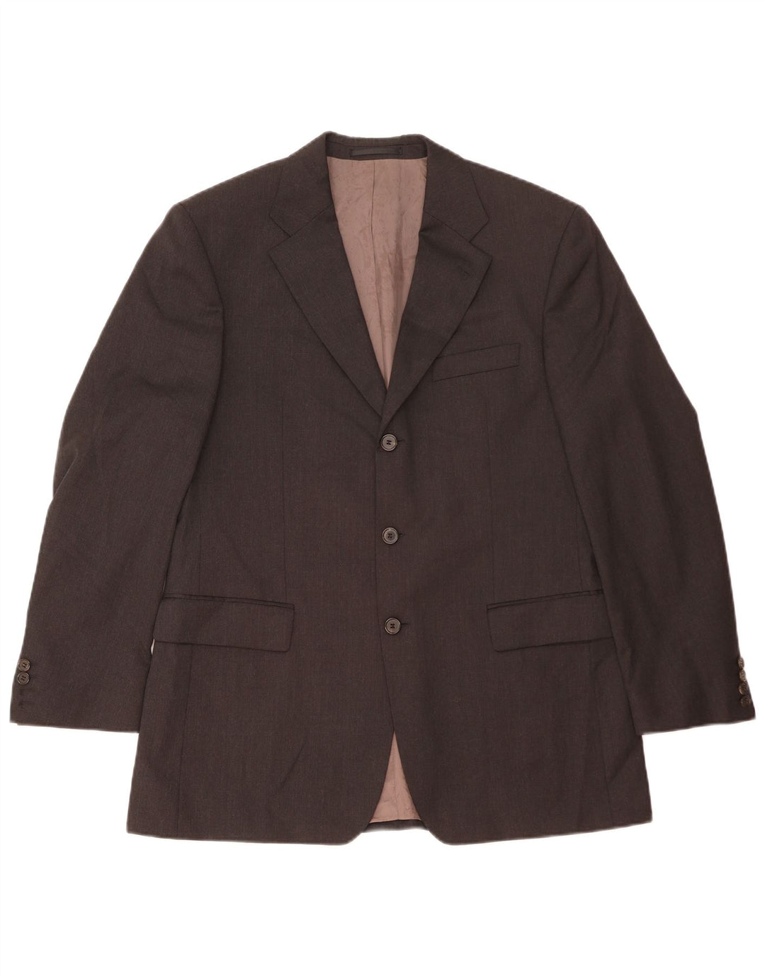 Jachetă blazer pentru bărbați Hugo Boss, cu 3 nasturi, IT 50, lână neagră mare
