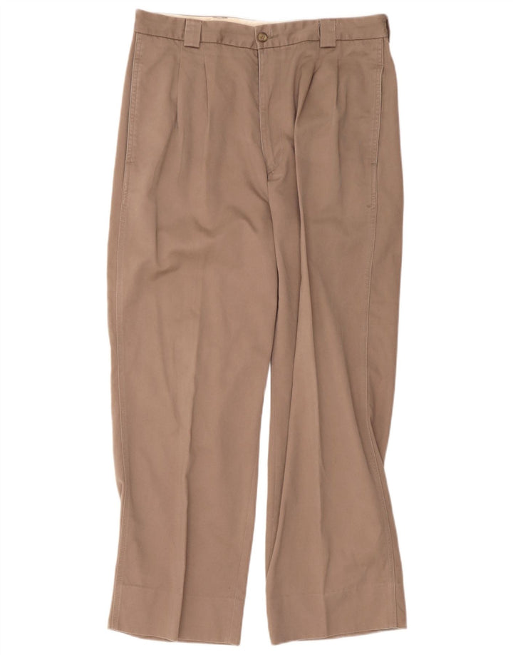 Pantaloni chino pentru femei Levi's Pegged W34 L30 bumbac bej