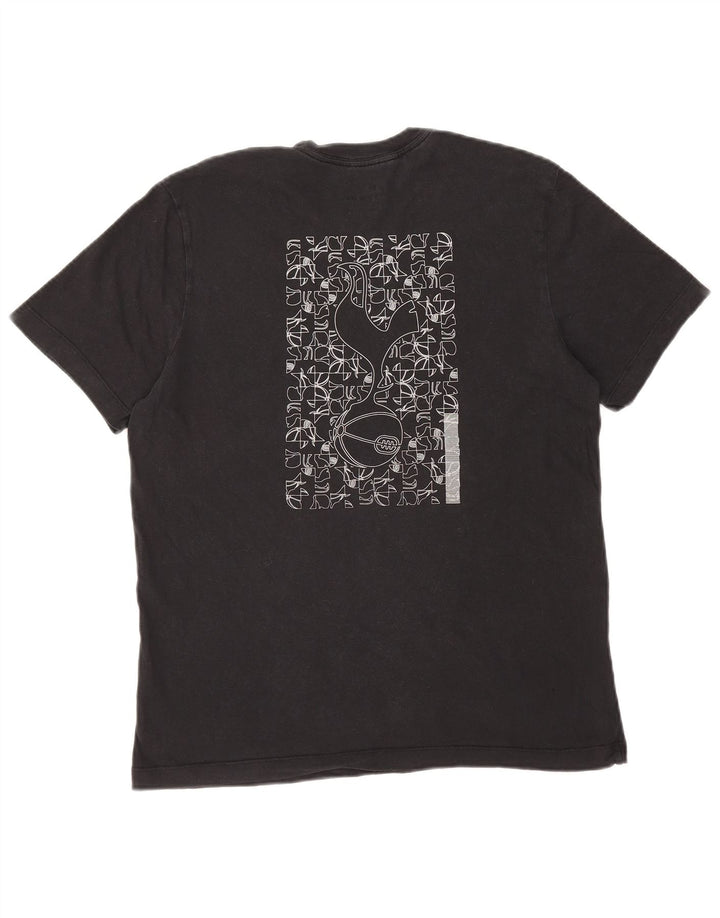 Tricou grafic NIKE Tottenham Hotspur pentru bărbați, bumbac mediu negru