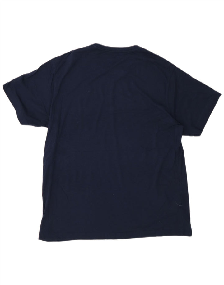 EDDIE BAUER Tricou pentru bărbați Top mare din bumbac bleumarin