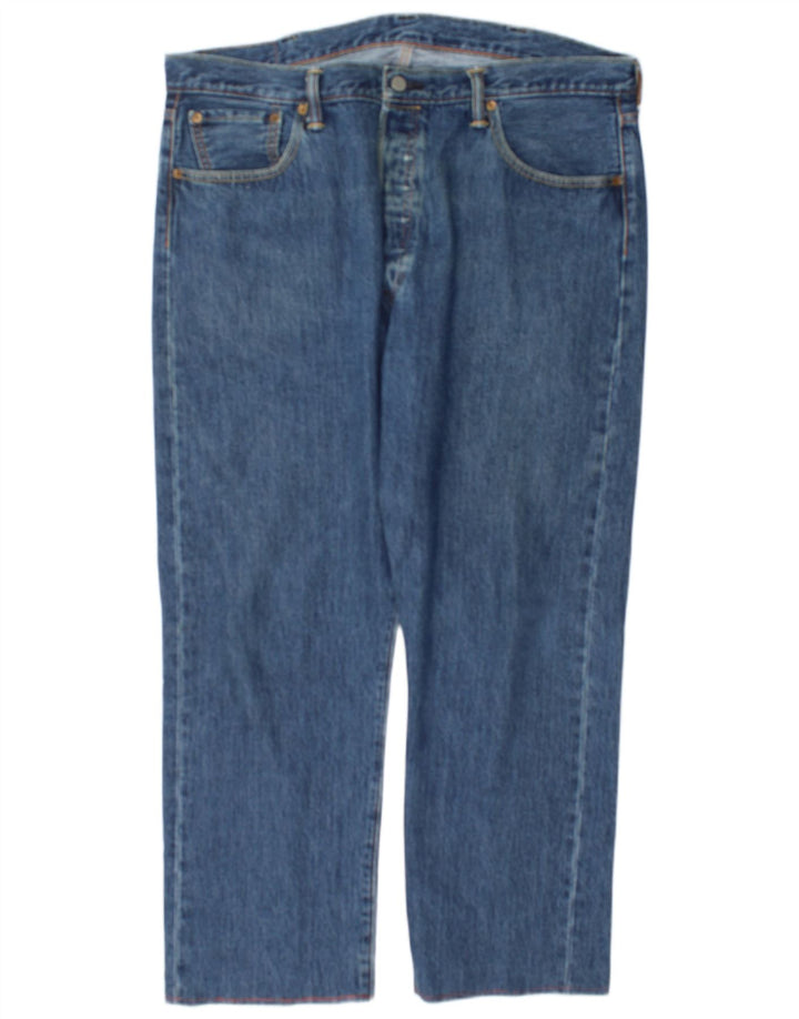 Blugi drepti pentru bărbați Levi's 501 W40 L28 Albastru