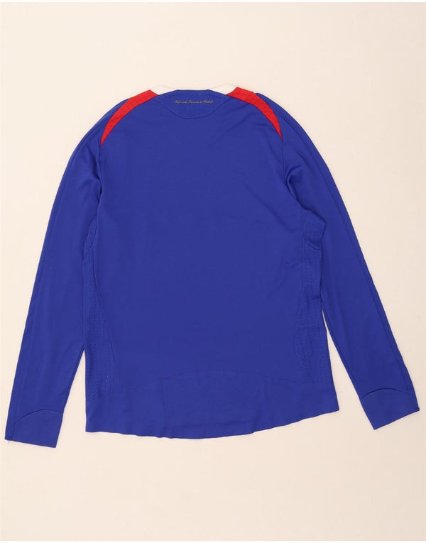 Adidas pentru bărbați Clima 365 Top cu mânecă lungă, mare, albastru, poliester color bloc