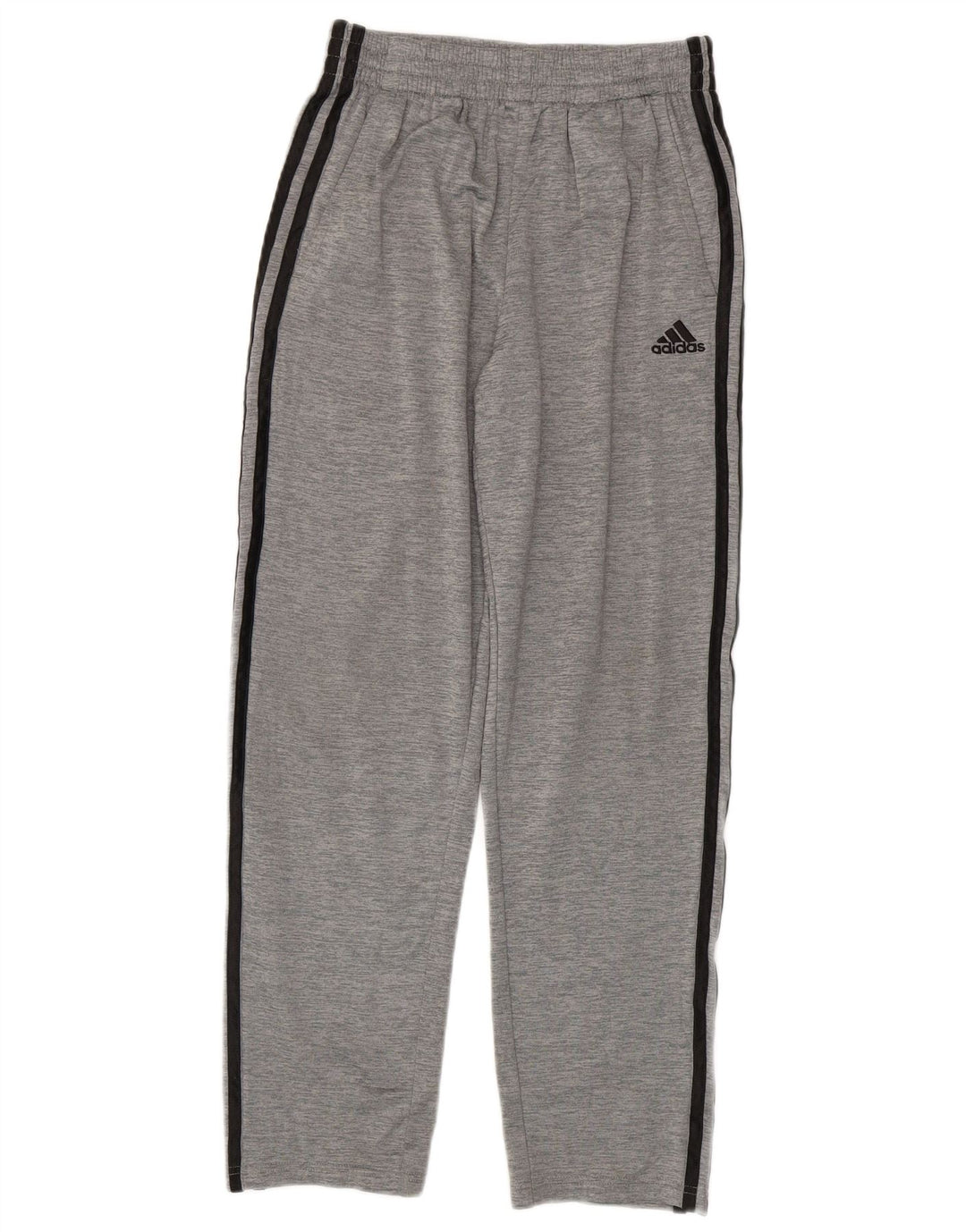 Pantaloni de trening ADIDAS pentru băieți 14-15 ani poliester cu pături gri