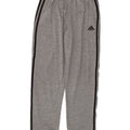 Pantaloni de trening ADIDAS pentru băieți 14-15 ani poliester cu pături gri