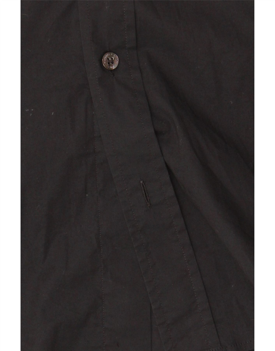 Cămașă subțire pentru bărbați Dolce & Gabbana IT 48 Bumbac mediu negru