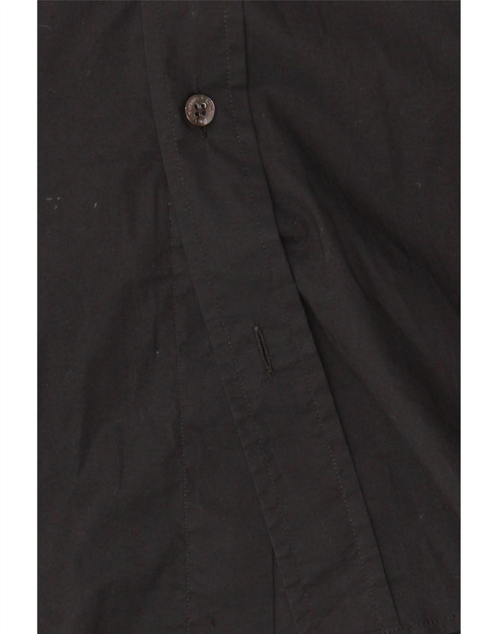 Cămașă subțire pentru bărbați Dolce & Gabbana IT 48 Bumbac mediu negru