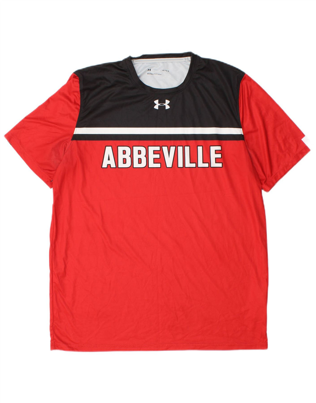 Tricou grafic pentru bărbați UNDER ARMOUR Top mare, roșu, poliester color bloc