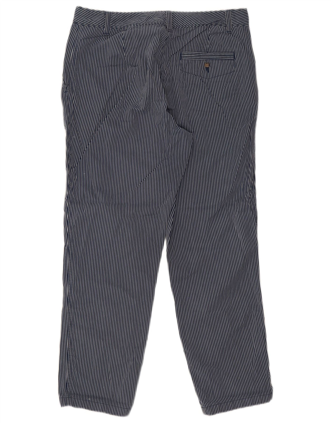 Pantaloni tăiați pentru femei Marks & Spencer UK 12 Medium W30 L26 Bleumarin