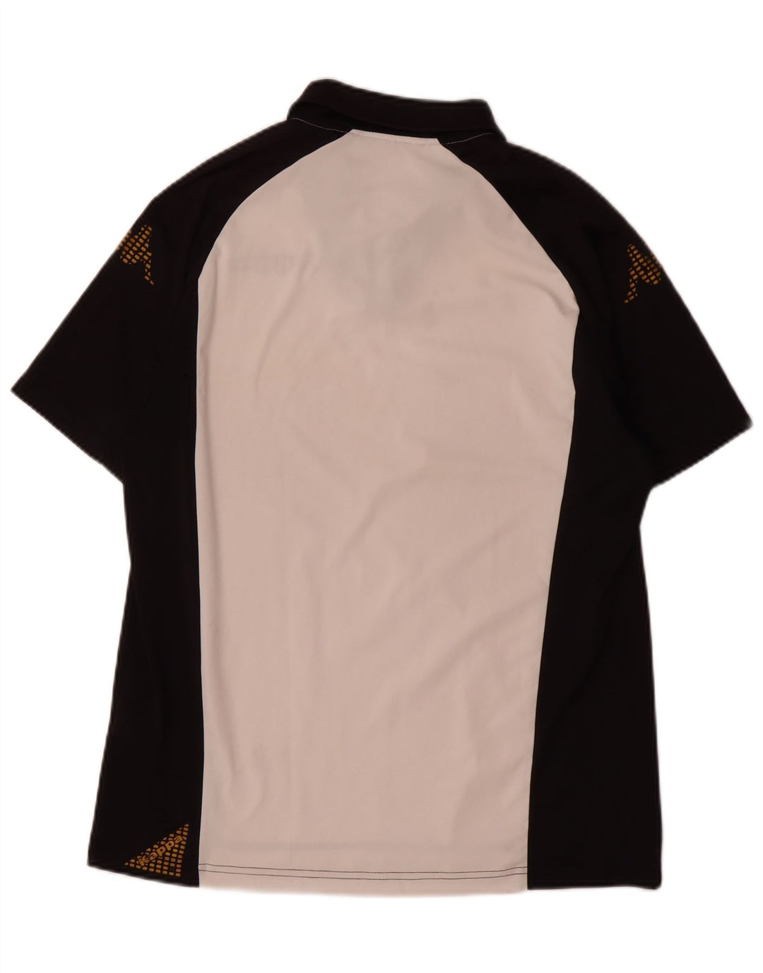 Cămașă polo pentru bărbați Kappa, mare, alb, poliester color bloc