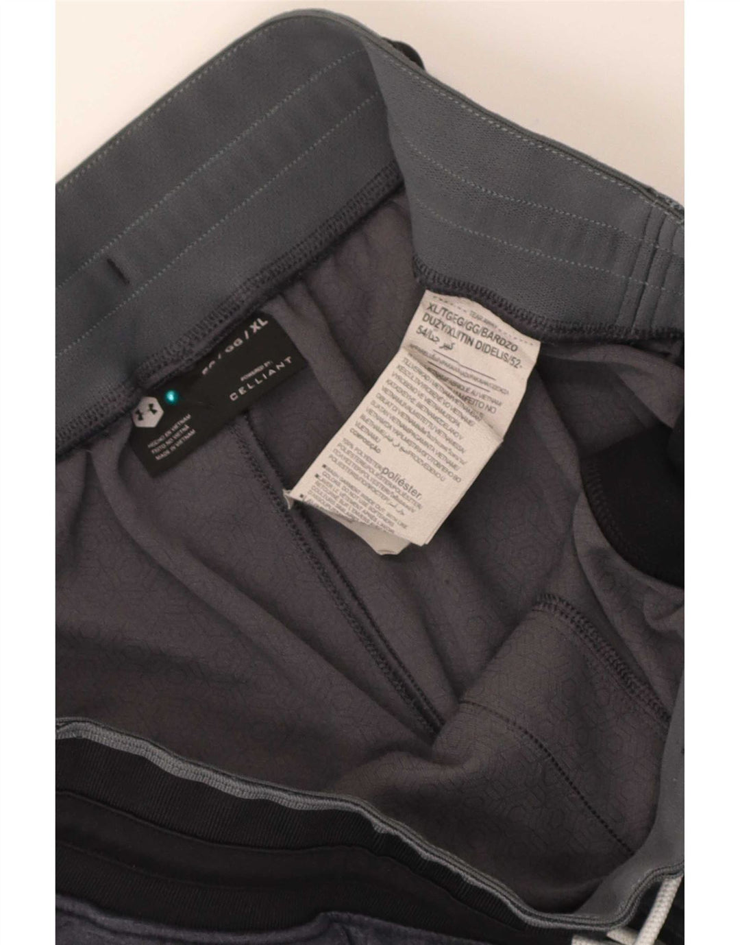Pantaloni scurți sport grafic Under Armour pentru bărbați XL, gri, poliester color bloc