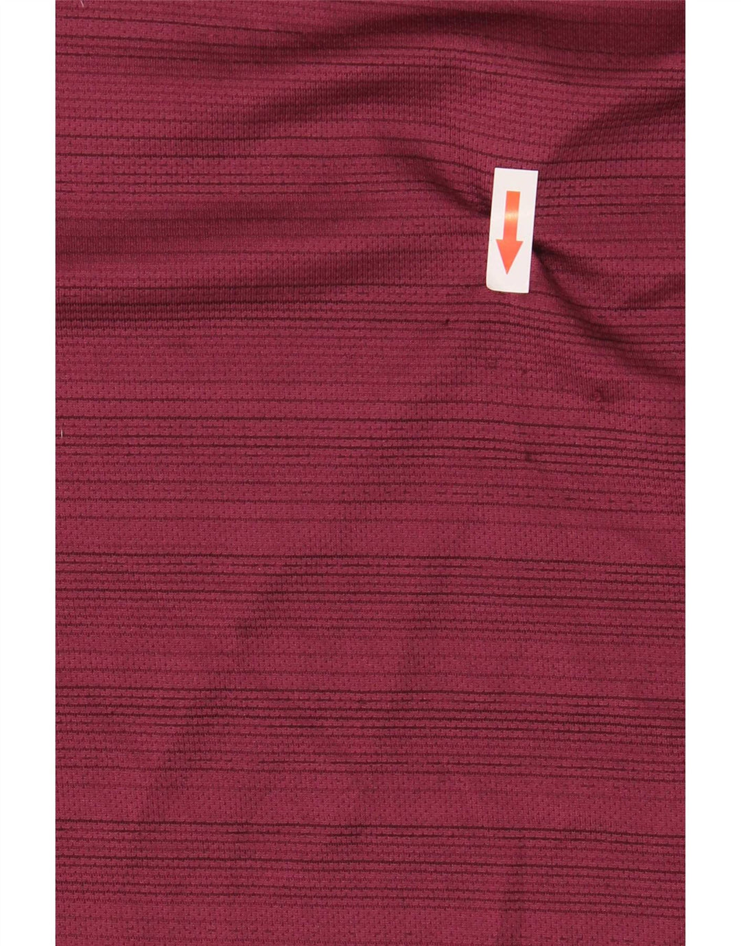 Tricou pentru bărbați Nike Dri Fit Top mare din poliester cu dungi bordeaux