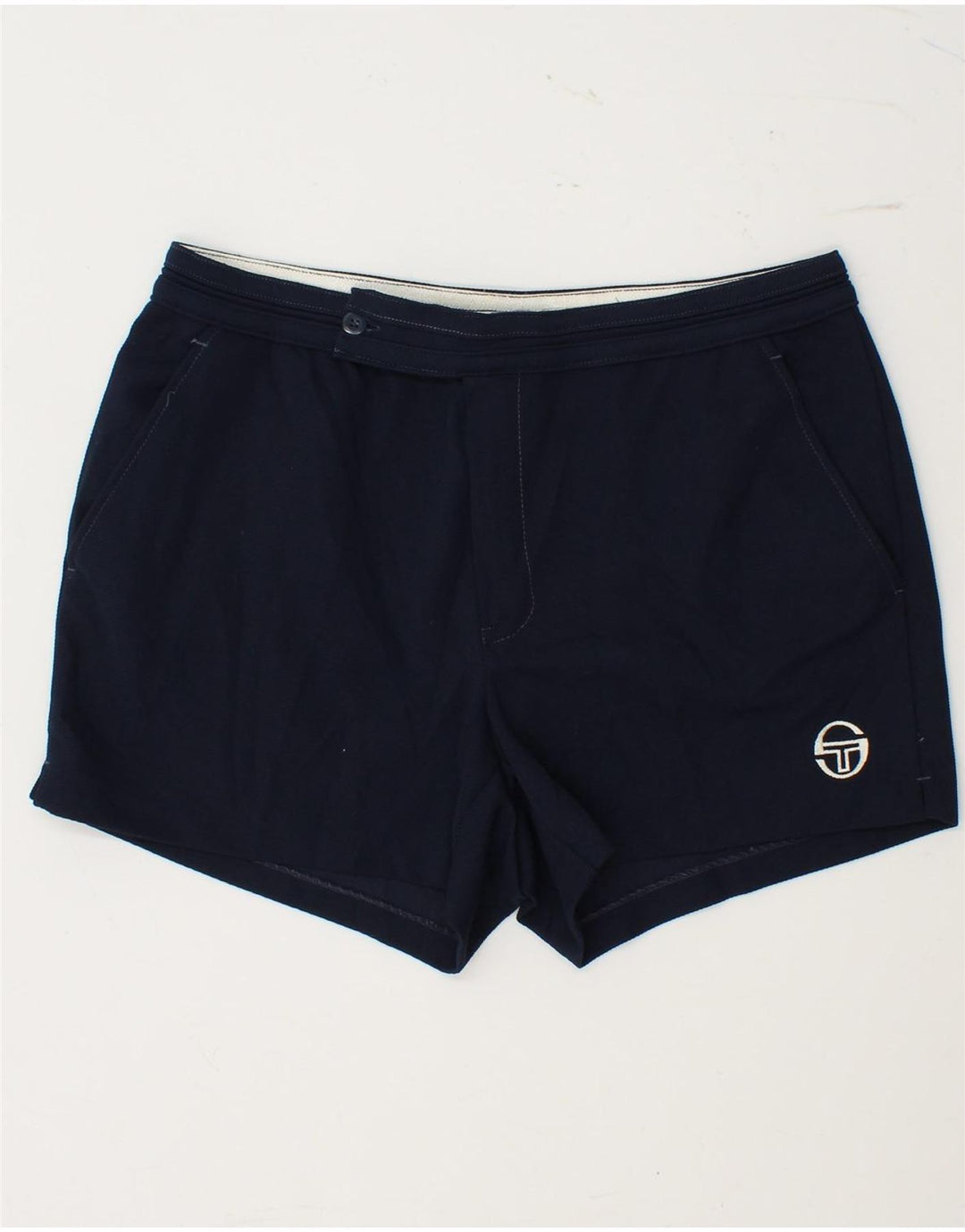 SERGIO TACCHINI Pantaloni scurti chino pentru femei W32 Poliester mare bleumarin